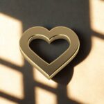 Corazón Bordeado Tooth Gem (Oro 18k)