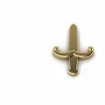 Daga Tooth Gem (Oro 18k)