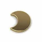 Luna Tooth Gem (Oro 18k)