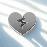 Corazón Roto Tooth Gem (Cromo Cobalto)