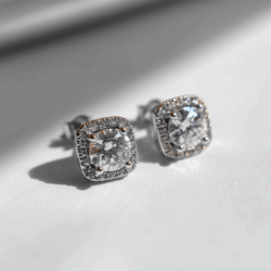 Pendientes Square 5mm