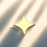 Destello 4 Puntas Tooth Gem (Oro 18k)